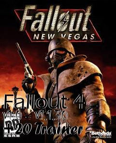 Box art for Fallout
4 V1.0 - V1.1.30 +20 Trainer