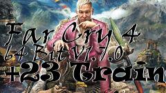 Box art for Far
Cry 4 64 Bit V1.7.0 +23 Trainer