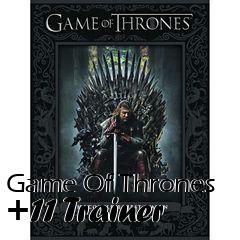 Box art for Game
Of Thrones +11 Trainer
