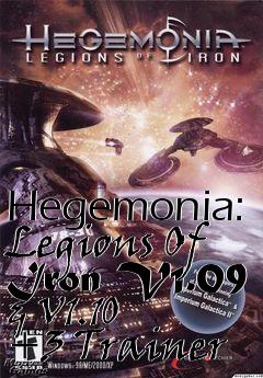 Box art for Hegemonia:
Legions Of Iron V1.09 & V1.10 +3 Trainer