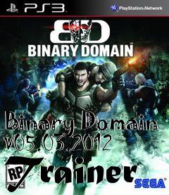 Box art for Binary
Domain V05.03.2012 Trainer