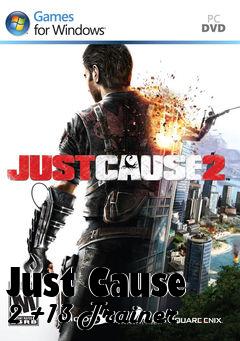 Box art for Just
Cause 2 +13 Trainer