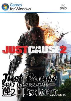 Box art for Just
Cause 2 V1.1 (v07.27.2010 )+2 Trainer