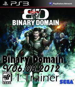 Box art for Binary
Domain V06.08.2012 +11 Trainer