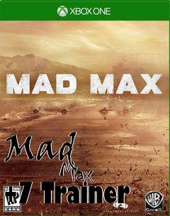 Box art for Mad
            Max +7 Trainer