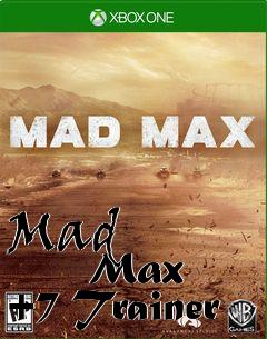 Box art for Mad
            Max +7 Trainer