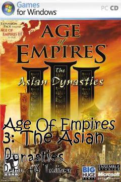 Box art for Age
Of Empires 3: The Asian Dynasties Demo +6 Trainer