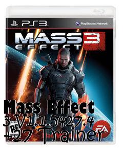 Box art for Mass
Effect 3 V1.1.5427.4 +27 Trainer