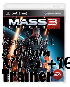 Box art for Mass
Effect 3 Origin V1.5 +16 Trainer