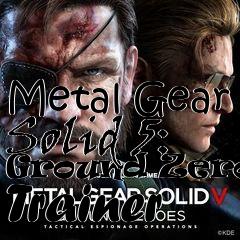 Box art for Metal
Gear Solid 5: Ground Zeroes Trainer