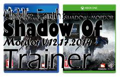 Box art for Middle
Earth: Shadow Of Mordor V12.17.2014 Trainer