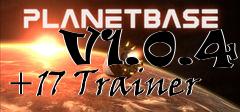 Box art for Planetbase
            V1.0.4 +17 Trainer