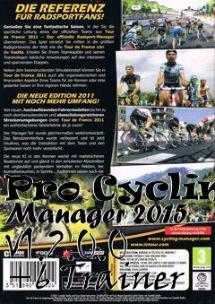 Box art for Pro
Cycling Manager 2015 V1.2.0.0 +6 Trainer