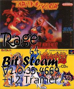 Box art for Rage
            64 Bit Steam V1.0.35.4669 +12 Trainer