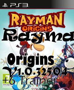 Box art for Rayman
            Origins V1.0.32504 +6 Trainer