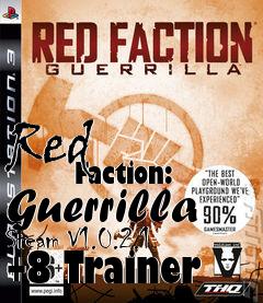 Box art for Red
            Faction: Guerrilla Steam V1.0.2.1 +8 Trainer