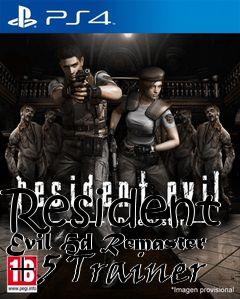 Box art for Resident
Evil Hd Remaster +5 Trainer