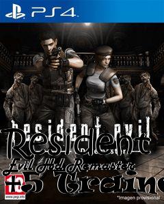 Box art for Resident
Evil Hd Remaster +5 Trainer