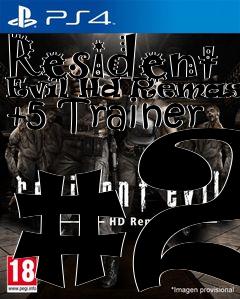 Box art for Resident
Evil Hd Remaster +5 Trainer #2