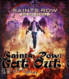 Box art for Saints
Row: Gat Out Of Hell +9 Trainer