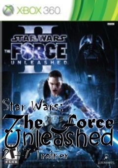 Box art for Star
Wars: The Force Unleashed 2 +7 Trainer