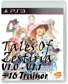 Box art for Tales
Of Zestiria V1.0 - V1.1 +16 Trainer