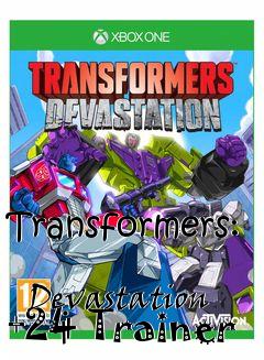 Box art for Transformers:
            Devastation +24 Trainer