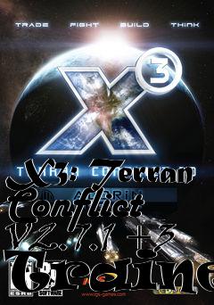 Box art for X3:
Terran Conflict V2.7.1 +3 Trainer