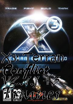 Box art for X3:
Terran Conflict V2.7.1 +3 Trainer