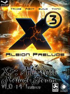 Box art for X3:
Albion Prelude Steam V1.0 +4 Trainer