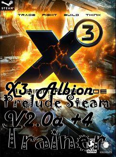 Box art for X3:
Albion Prelude Steam V2.0a +4 Trainer