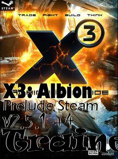 Box art for X3:
Albion Prelude Steam V2.5.1 +4 Trainer