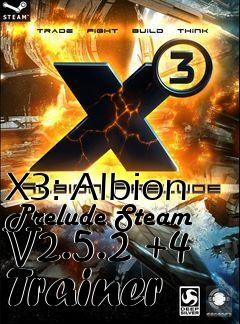 Box art for X3:
Albion Prelude Steam V2.5.2 +4 Trainer