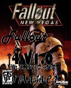 Box art for Fallout
            4 V1.0 - V1.2.37.0 +20 Trainer