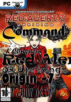 Box art for Command
            & Conquer: Red Alert 3- Uprising Origin +7 Trainer