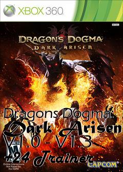 Box art for Dragons
Dogma: Dark Arisen V1.0 - V1.3 +24 Trainer