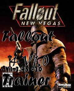 Box art for Fallout
            4 V1.0 - V1.3.45 +20 Trainer