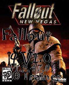 Box art for Fallout
            4 V1.0 - V1.3.47.0 +20 Trainer