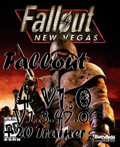 Box art for Fallout
            4 V1.0 - V1.3.47.0 +20 Trainer