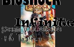 Box art for Bioshock
            Infinite Steam V1.1.23.63123 +6 Trainer