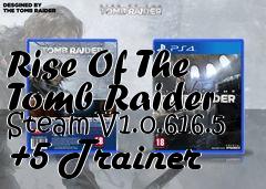 Box art for Rise
Of The Tomb Raider Steam V1.0.616.5 +5 Trainer