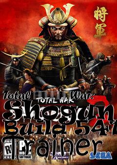 Box art for Total
						War: Shogun 2 Build 5418 Trainer
