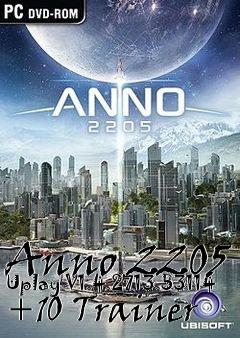 Box art for Anno
2205 Uplay V1.4.2713.53114 +10 Trainer