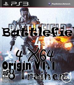 Box art for Battlefield
            4 X64 Origin V1.1 +8 Trainer