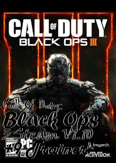 Box art for Call
Of Duty: Black Ops 3 Steam V1.10 +9 Trainer