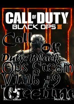 Box art for Call
            Of Duty: Black Ops Steam V1.16 +9 Trainer