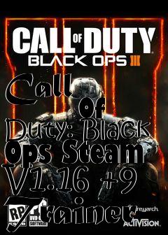 Box art for Call
            Of Duty: Black Ops Steam V1.16 +9 Trainer