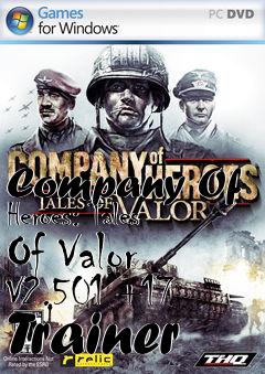 Box art for Company
Of Heroes: Tales Of Valor V2.501 +17 Trainer