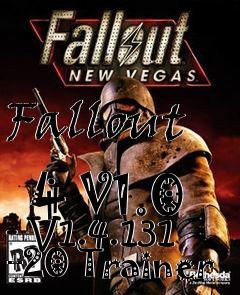 Box art for Fallout
            4 V1.0 - V1.4.131 +20 Trainer