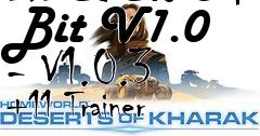 Box art for Homeworld:
Deserts Of Kharak 64 Bit V1.0 - V1.0.3 +11 Trainer